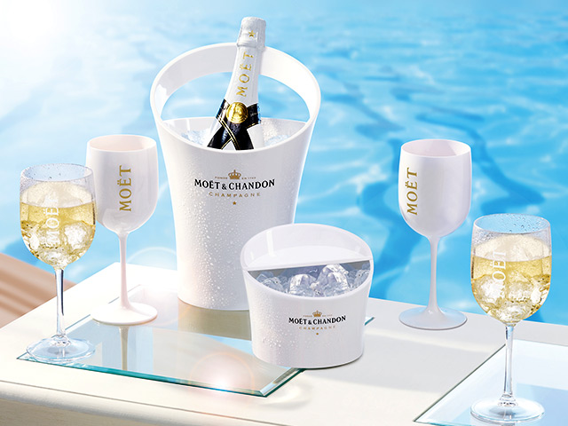 Moet & Chandon Champagne Imperial Ice Cooler Portable Picnic 