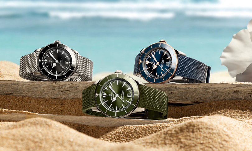 Montre Breitling Superocean Heritage inspirée du surf hawaïen
