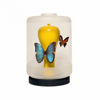 vase papillon